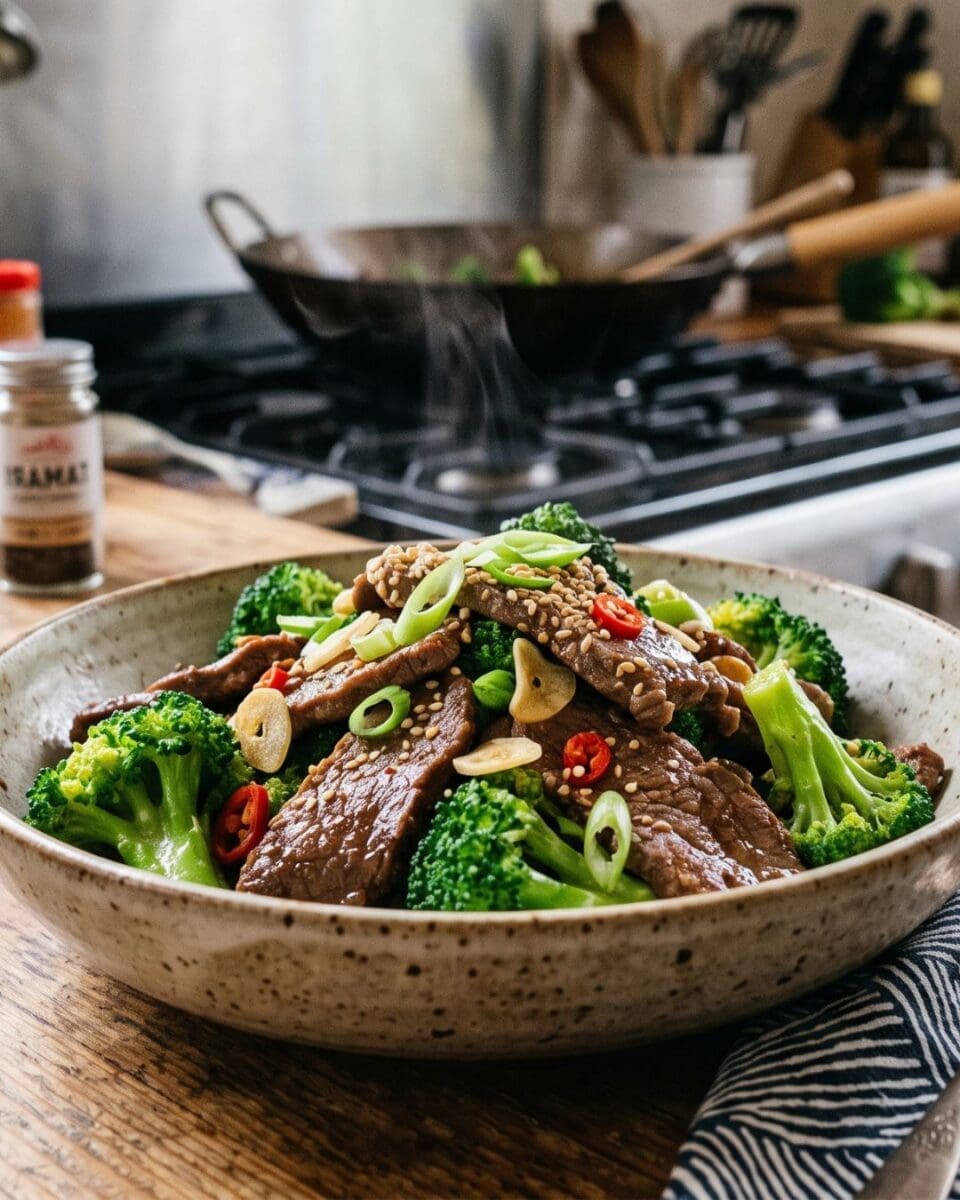 BEEF & BROCCOLI STIR-FRY